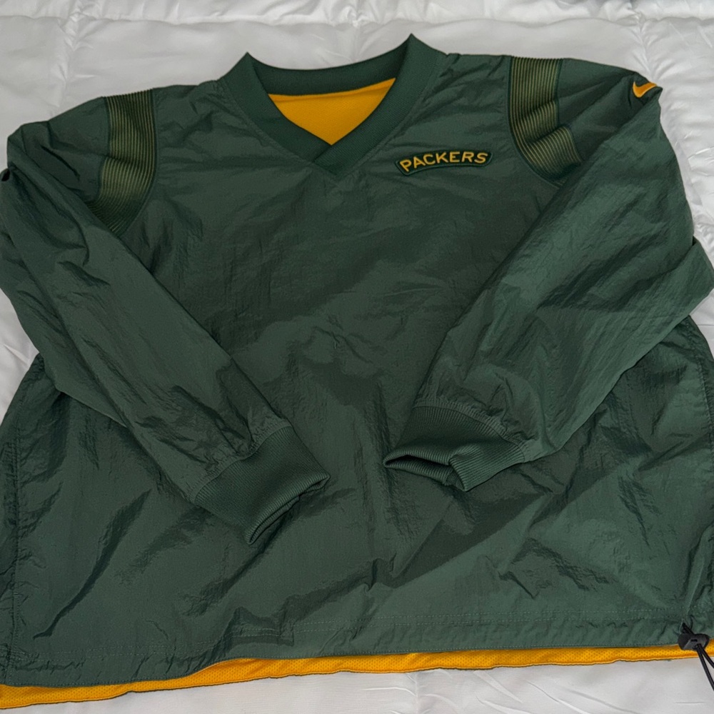 NFL Packers Windbreaker Pullover